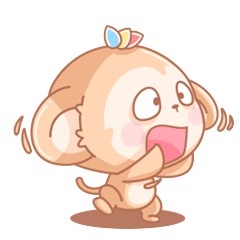 爱豆猴子贱萌表情包