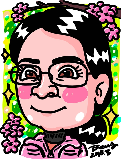 ipad卡通肖像画最近作品