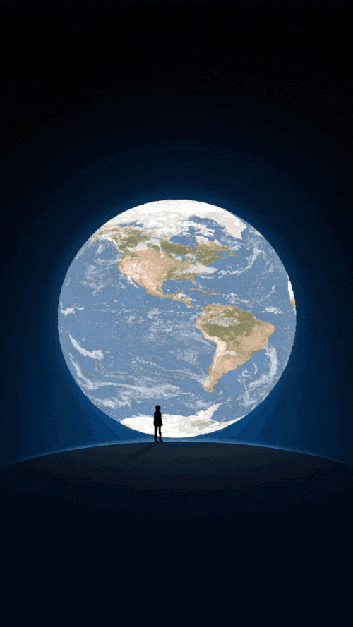 90行python代码让微信地球转起来太酷了