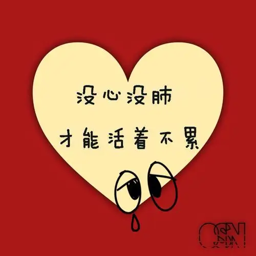 没心没肺≠无头无脑≈傻人有傻福.我不太喜欢这个词儿!