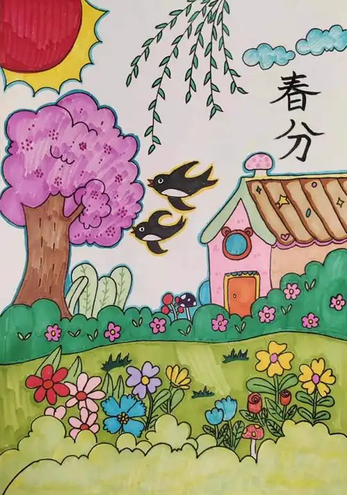 "童绘新疆·二十四节气"(第五,六,七)批入围作品展示