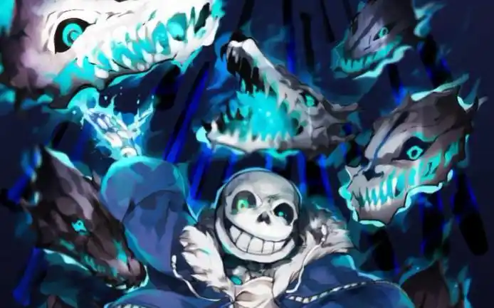 传说之下sans帅气头像壁纸图片