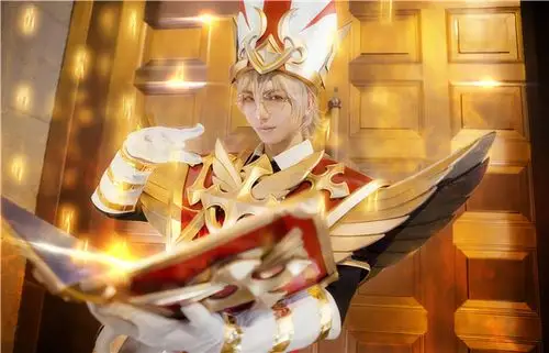 王者荣耀cos张良天堂福音皮肤cos这波cos很走心