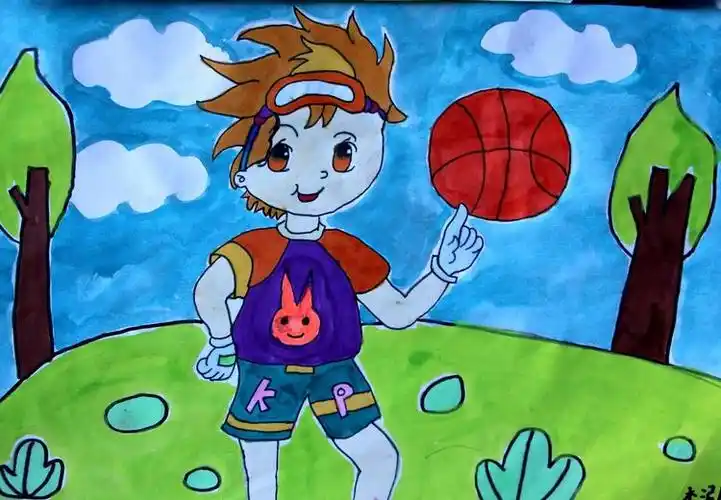 『崇正篮球季』篮球绘画 创意无限——2017篮球节系列活动之"创作一幅