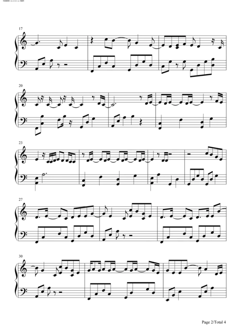 星星失眠 哈利halleeee 钢琴谱 简谱