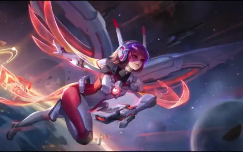 英魂之刃精卫揽星鸿翼征天揽星系列皮展示