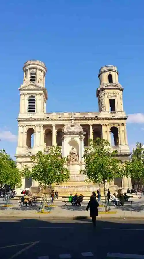 圣叙尔比斯教堂-"在巴黎最爱的教堂没有之一,从地铁sain.