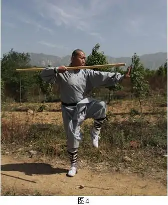 少林阴手棍图解