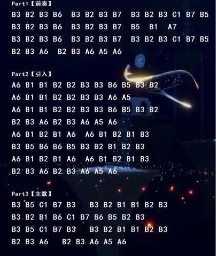 撒野光遇曲谱简易版_光遇撒野最简易版简谱_乐谱图集_曲谱下载网