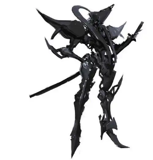 科技感十足,人形科幻机甲设计