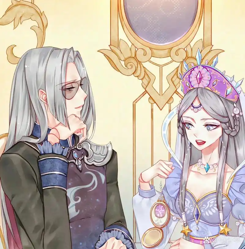 时希和黎灰同框的高清图片