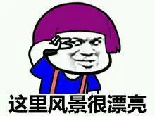 这里风景很漂亮 - 各种颜色的金馆长蘑菇头表情包 - 各种颜色的金馆长