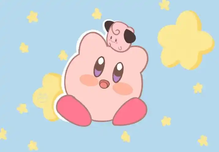 星之卡比图源vb:laugai - 堆糖,美图壁纸兴趣社区