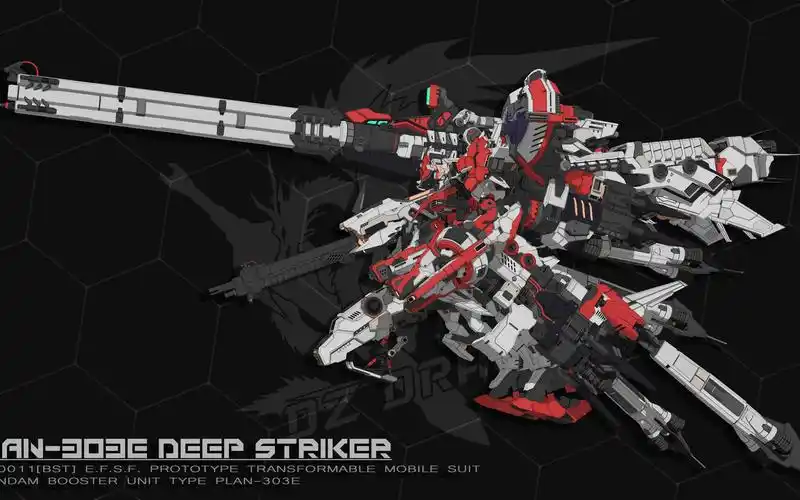 【怨念向】机甲之城的 深度强袭 太贵买不起?历时2年打造3d幻之机体!