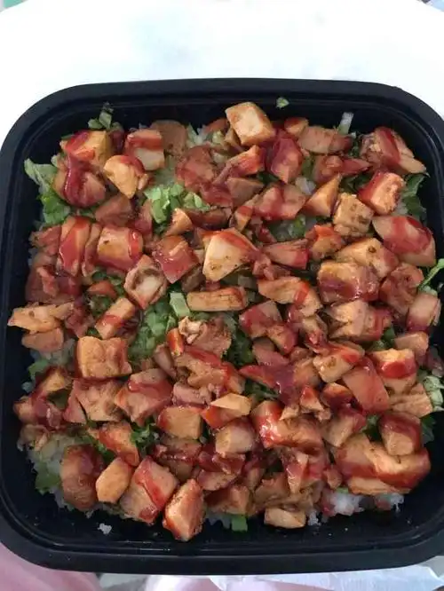 暴力大叔烤肉便当-"9999皮皮胖爱美食系列-美味午餐9917.