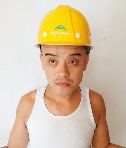 真人版光头强出现了(2)