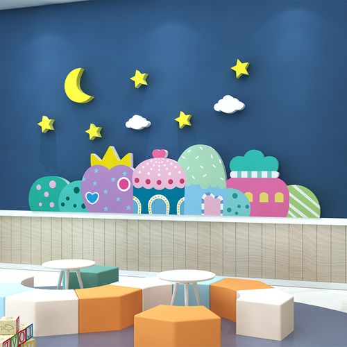 幼儿园环境创设布置材料环创主题文化墙面教室软装墙贴