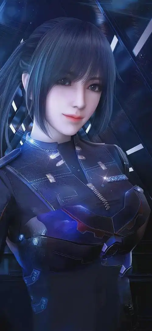 手握一把枪的雄兵连美女警花琪琳