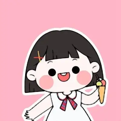 可爱动漫胖女生头像高清超萌的胖女孩卡通头像图片