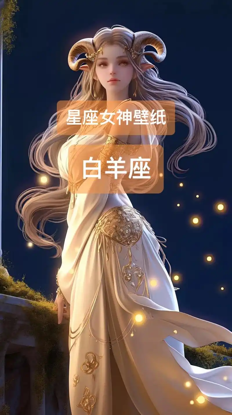星座女神壁纸白羊座