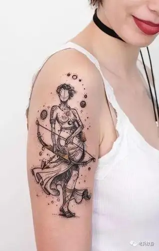 纹身素材——射手座