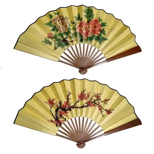 【精选好物】戏曲专用扇子 戏曲折扇古装8寸9寸10寸男女绢布双面古风