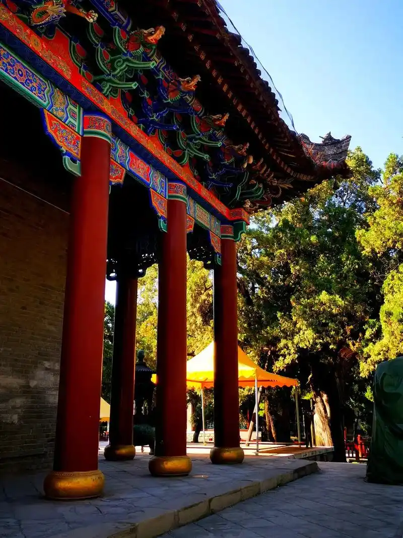 黄帝陵古刹风景