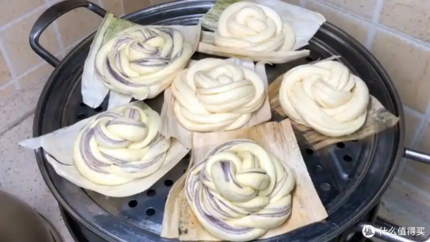 花卷这个做法火了一切一卷像朵花