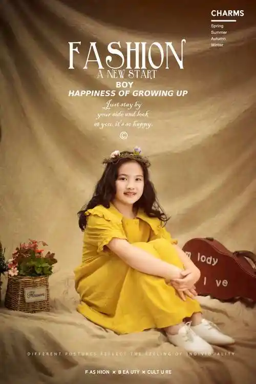 沿途的儿童摄影作品《8岁》