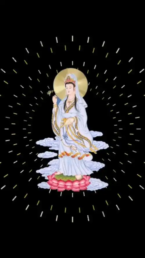 金光闪闪菩萨保佑.