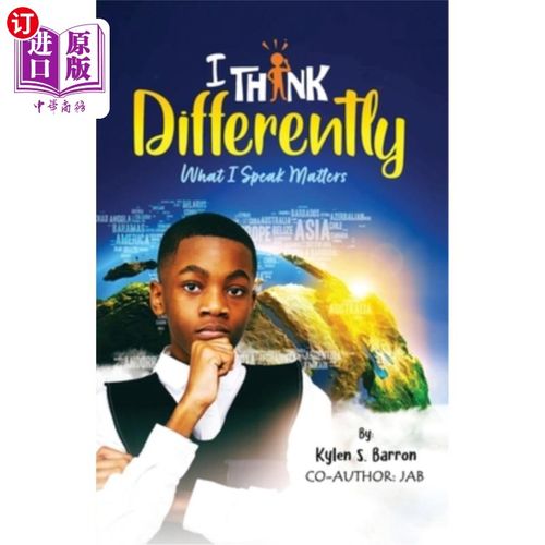 海外直订i think differently what i speak matters 我有不同的想法