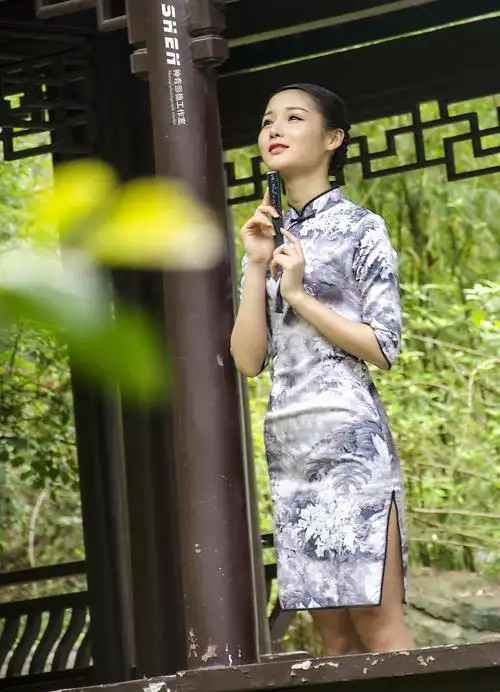 【图片4】园博园旗袍人像摄影日记--蜂鸟论坛照片套图