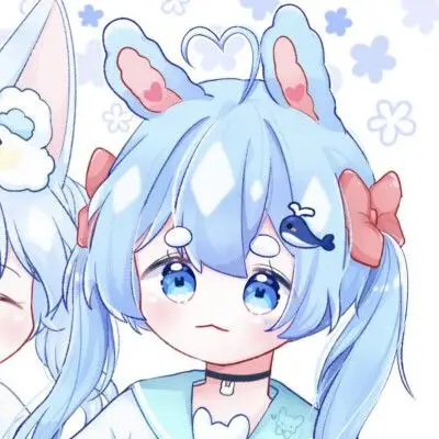 超级可爱的系列闺蜜头像