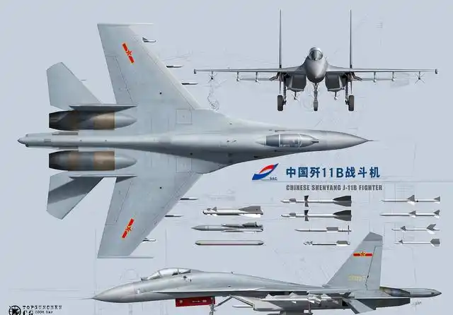 7/16 中国空军战机三视图一览 威武雄壮 中国歼-10 来源 全网资讯 8