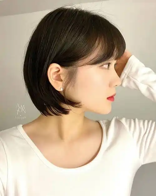 女士短发别乱剪,最时尚还是波波头,百变减龄美美哒|发型|发尾|脸型|空