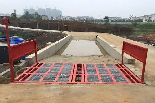 倾销深圳泥头车洗轮机,越达机械——畅销工地洗车槽提供商