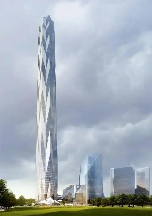 成都摩天地标:绿地蜀峰468,叹为观止的超级工程