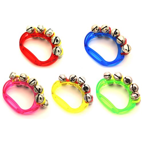 串铃打击乐器手摇幼儿园铃铛奥尔夫音乐乐器早教教具铃类乐器