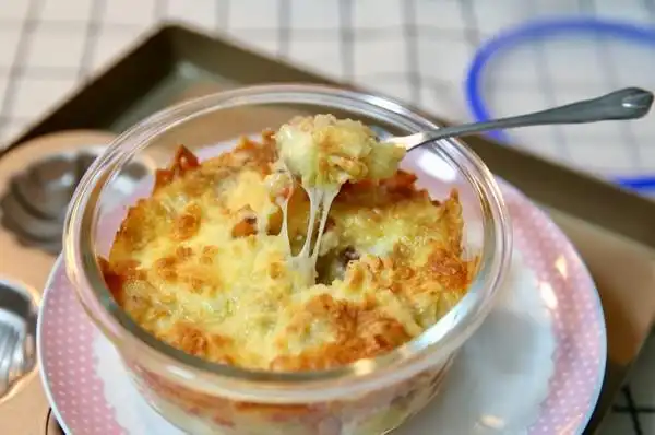 温暖向阳sunny做的芝士焗土豆泥