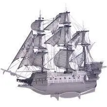 飞翔的荷兰人号简笔画