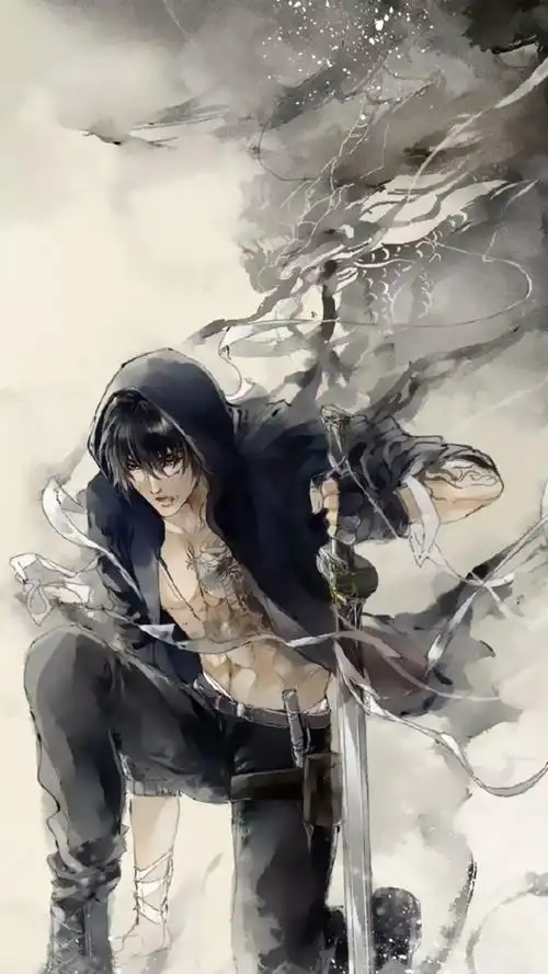 盗墓笔记壁纸我最喜欢铁三角黑花的组合