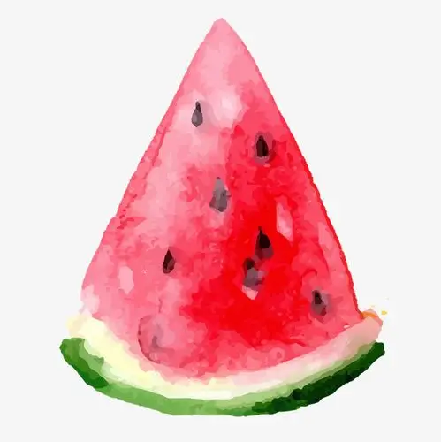 纯原创手绘夏天西瓜水果解渴凉爽【免抠元素png】-90设计网