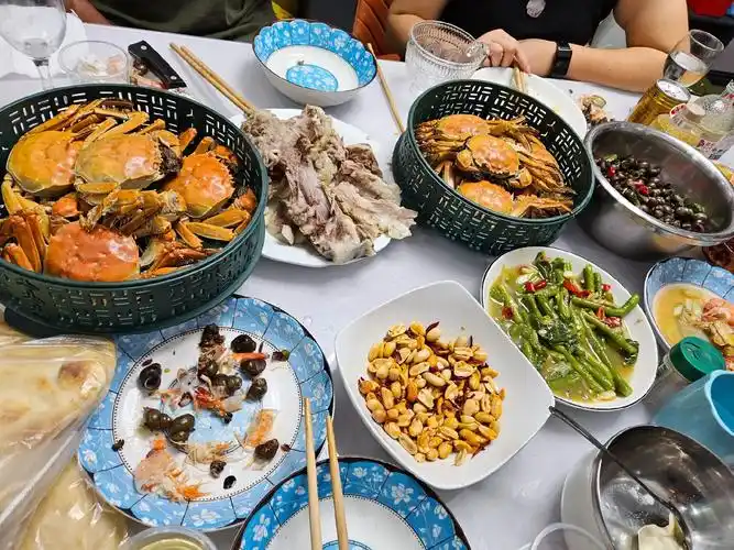 假期美食 #爱就是一起吃好多好多顿饭 我的假期结束了,#晒 - 抖音