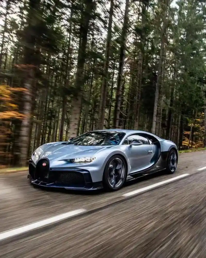 布加迪 chiron profillee