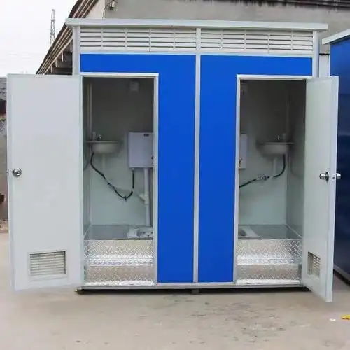 双连体移动厕所一体式户外卫生间工地移动淋浴洗澡房世腾整体活动流动