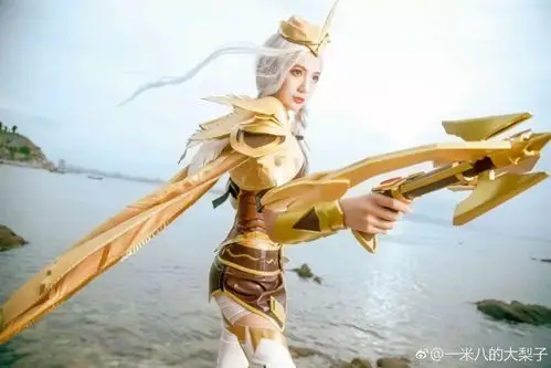 王者荣耀cos虞姬凯尔特女王女王范儿十足