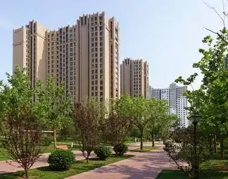 小区外景贴图下载【id:1292609】