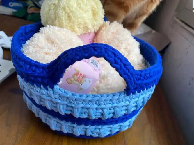 毛线收纳篮