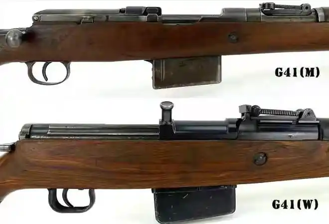 不断被骂的g41半自动步枪有多差比98k重一公斤装弹要靠双手压