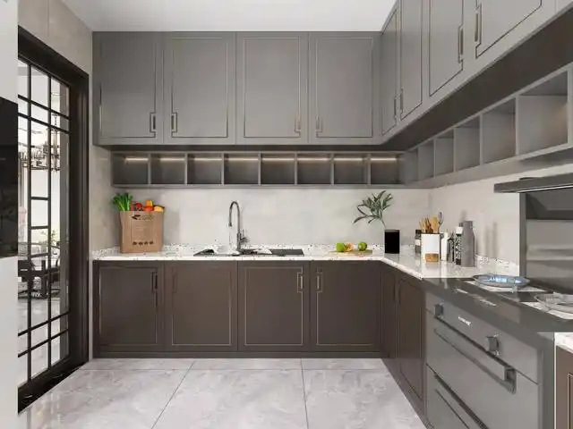 厨房吊柜避免磕碰的5个方法,我更看重最后一种,省钱还实用!